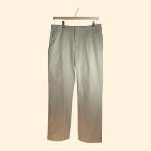 Express Producer Men’s Khaki Flat Front Pants Size 30/30